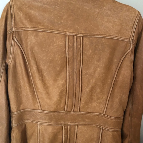 Leather , buttery soft jacket. COLDWATER Creek . - Picture 11 of 15